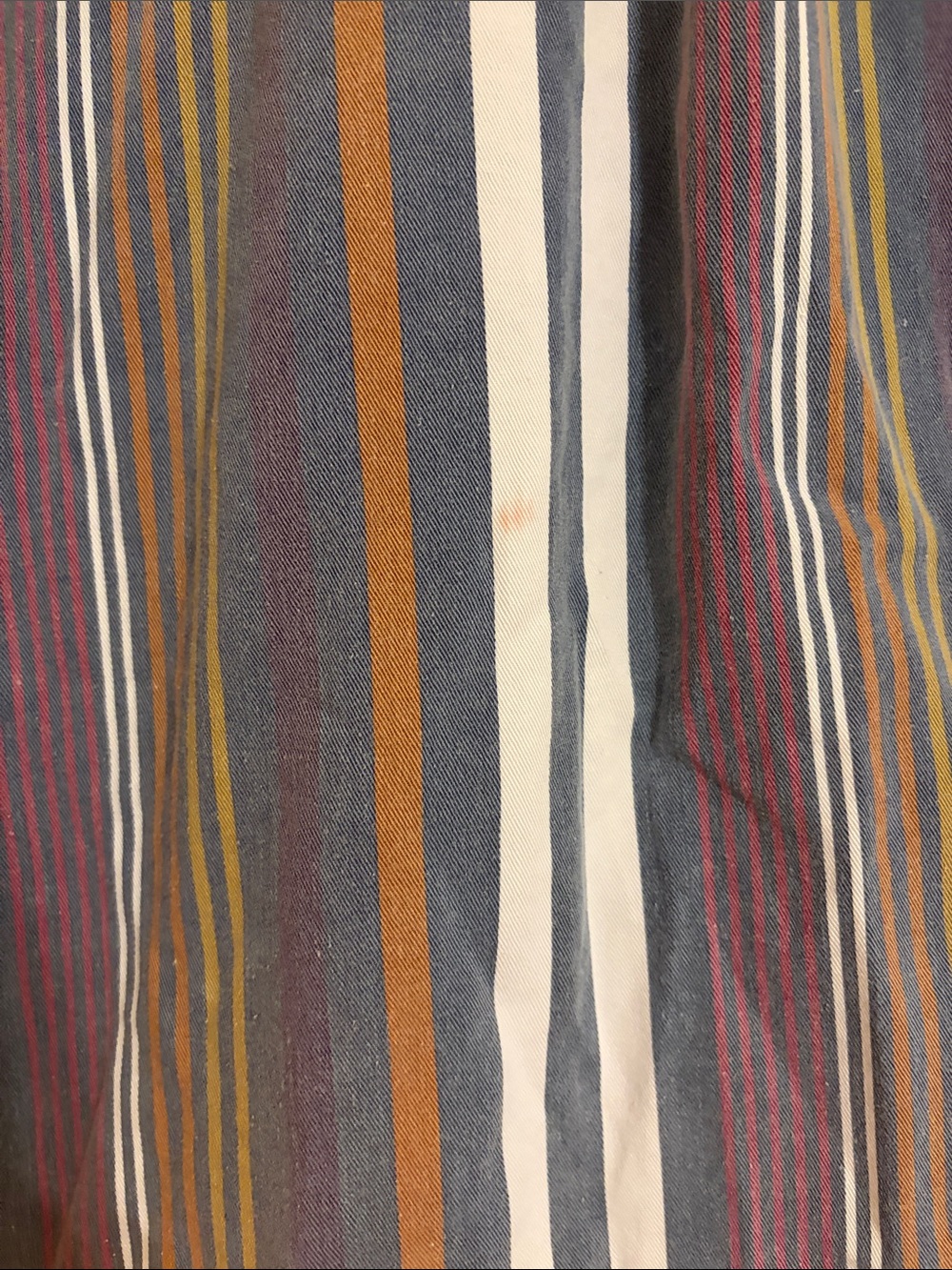 Vintage Hot Gossip Multi-Color Vertical Stripe Button Down Shirt - Picture 6 of 6